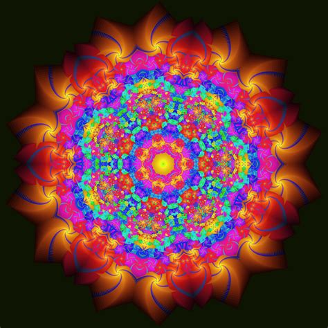 psychedelic mandala by kronpano on DeviantArt