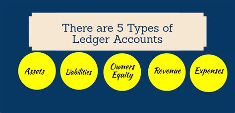 What are the Types of Ledger Accounts? - Business Tutes