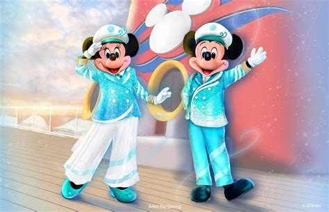 Disney Cruise Line “Silver Anniversary at Sea” – Captain Minnie Mouse ...