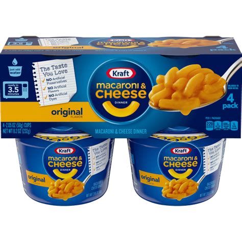 Original Macaroni & Cheese Easy Microwavable Dinner - Products - Kraft ...