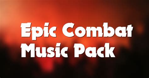 Epic Combat Music Pack - Free | Audio Music | Unity Asset Store