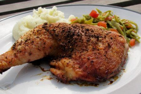 Crispy Baked Chicken Leg Quarters - Foodgasm Recipes