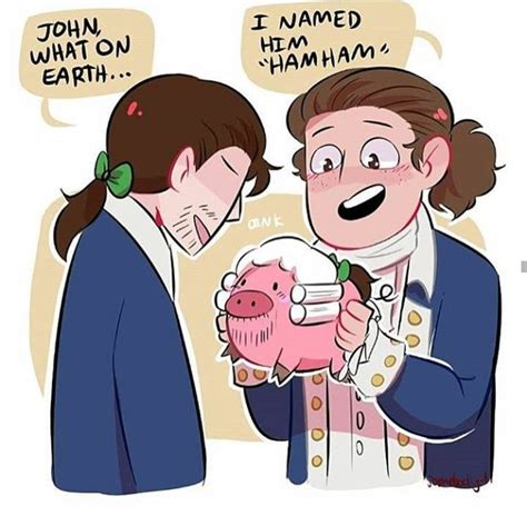 Alexander Hamilton Fanart Funny - img-dink