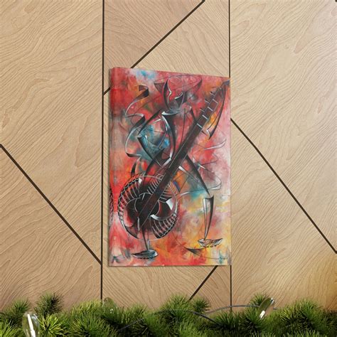 Zeze Instrument large print on Canvas - ArtbyAbu