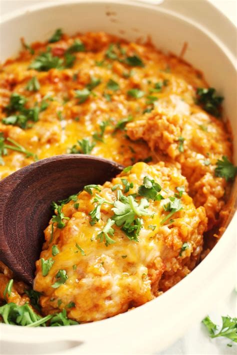 Cheesy Mexican Rice Casserole | Recipe | Rice side dishes, Mexican rice casserole, Mexican food ...