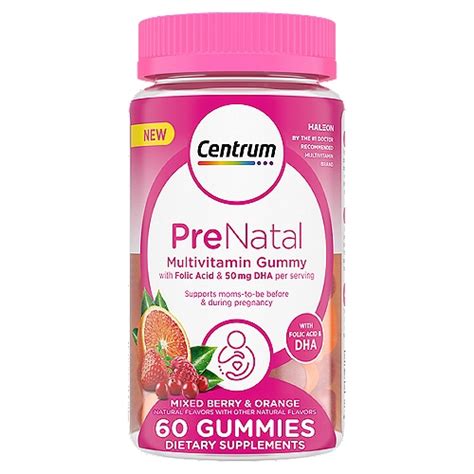 Centrum Prenatal Multivitamin Gummies - 60 Ct - ShopRite