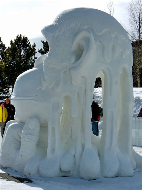 Breckenridge International Snow Sculpture Championships 2018 – One Cairn