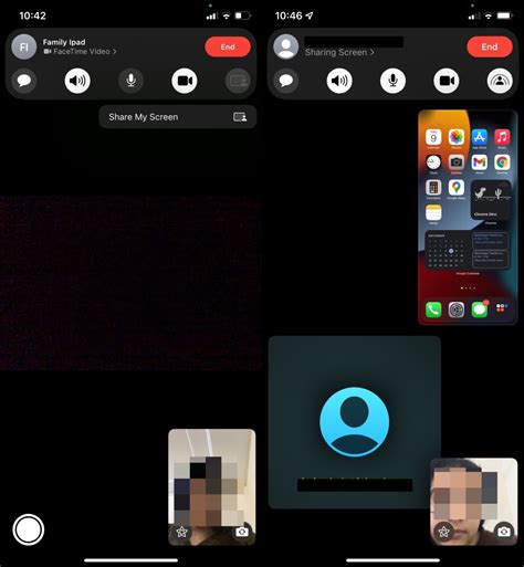 How to use the iOS 15 Facetime share screen feature - Anabel Forkan