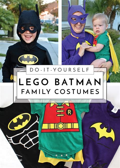 LEGO Batman Costume (With Batgirl & Robin Too!) - The Homes I Have Made