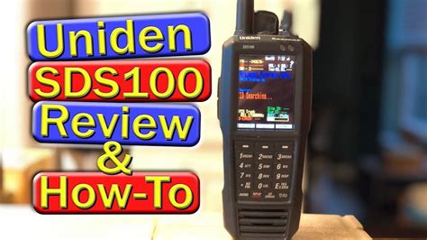 Uniden SDS100 Review and How To - YouTube | Cb radios, Reviews, Radio