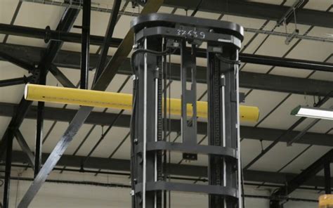 Toptree Warehouse Safety Protection Clearance Bar Forklift Height Limit Bar