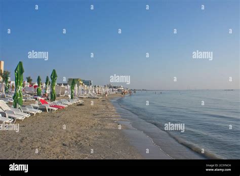 Constanta, Beach view, Romania, Balkans, Europe Stock Photo - Alamy