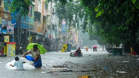 Chennai weather updates: Red alert Issued, trains and flights paralysed as city braces for ...