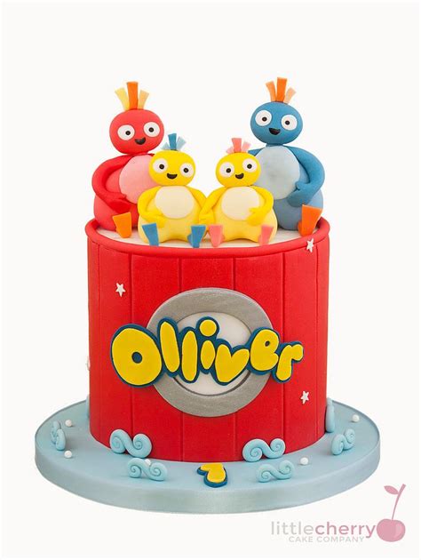 Twirlywoos Cake - cake by Little Cherry - CakesDecor