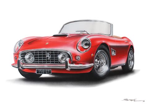 Ferrari 250 GT on Behance