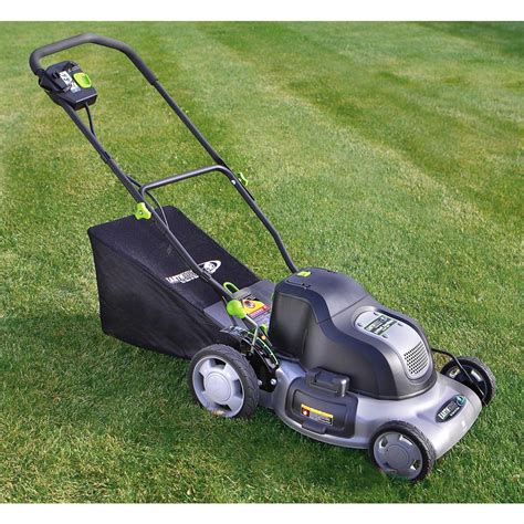 Earthwise™ 20" Cordless Electric Mower - 178060, Lawn & Pull Behind Mowers at Sportsman's Guide