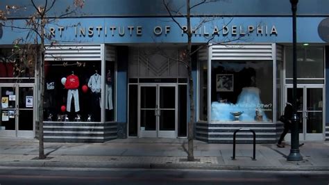 Looking at the Facade of the Art Institute of Philadelphia - YouTube