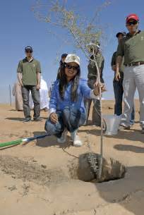 Planting Ghaf Trees in the desert | WWF