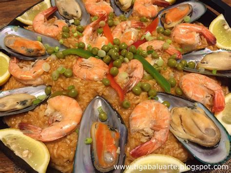 Casa Baluarte Filipino Recipes: Seafood Paella Recipe