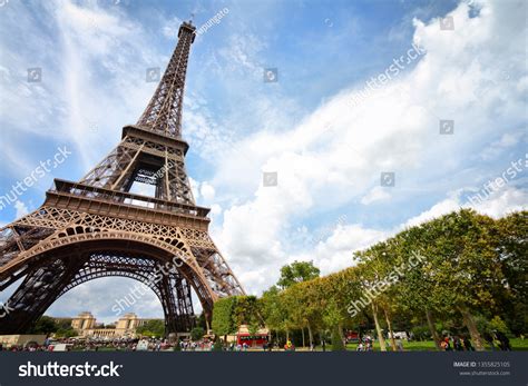 Paris France Eiffel Tower World Landmarks Stock Photo 1355825105 ...