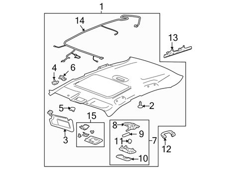 2014 Chevy Impala Parts Diagram