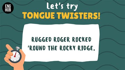 R Sound Tongue Twisters - English lesson plan materials, and pdf