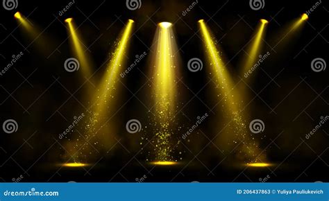 Gold Spotlight Background Stock Photo | CartoonDealer.com #163438080