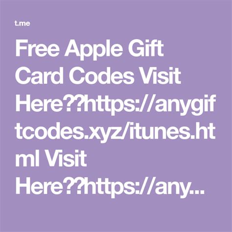 Pin on Apple gift card