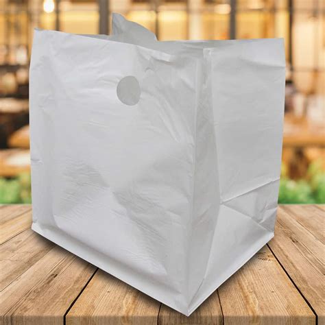 Shopping Bags | Take Out Plastic Bag 14 x 10 x 14 x 10 in