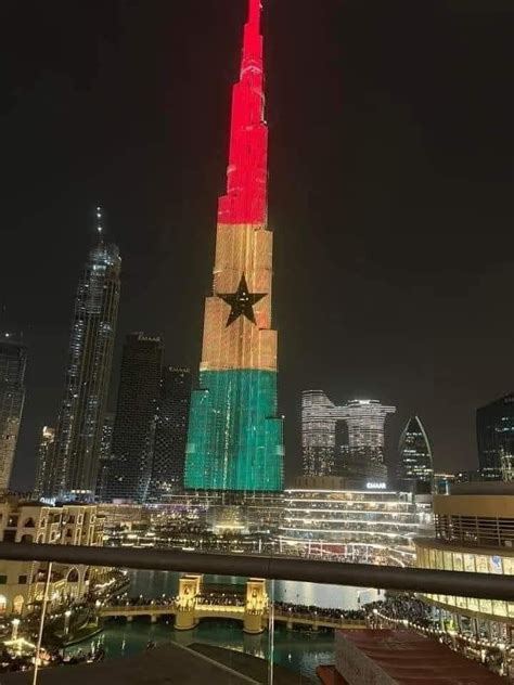 #TV3GH on Twitter: "Tallest Building in the world lighted up in Ghana colours 🇬🇭 #TV3GH…