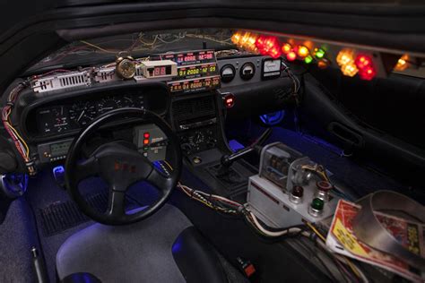 Car Interiors | Delorean time machine, Delorean, Bttf delorean