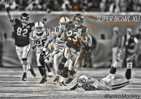 Devin Hester | Devin hester, Super bowl, Chicago bears