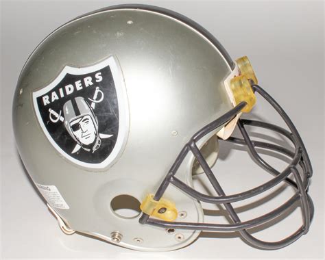 Los Angeles Raiders Game-Used Helmet from 1980's - 1990's (Mears LOA ...