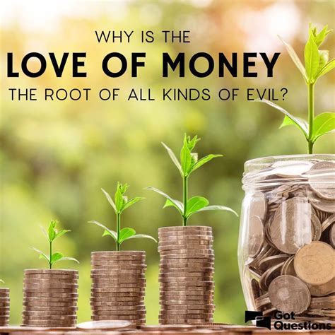 Why is the love of money the root of all kinds of evil? | GotQuestions.org