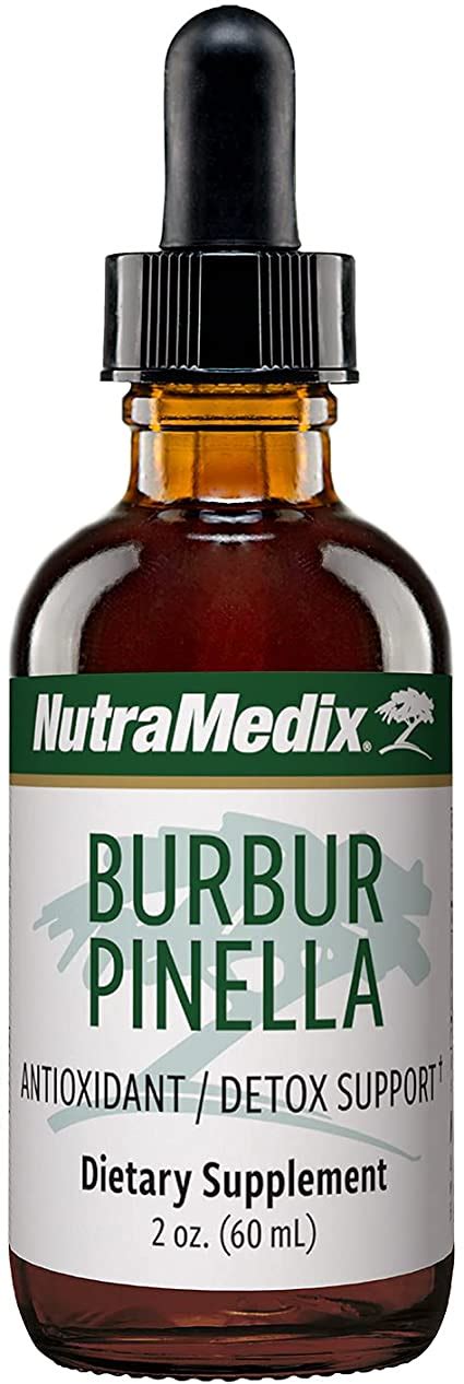 NutraMedix Burbur-Pinella Detox Drops - Pimpinella Anisum Liquid Herbal Drops for Detox ...