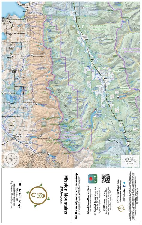 Mission Mountains Wilderness – OffTheGridMaps