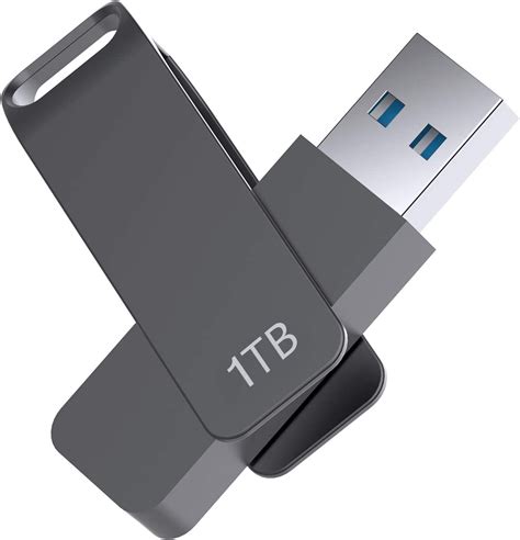 Read Speeds up to 100MB/Sec Thumb Drive 1TB Memory Stick 1000GB Pen Drive 1TB Metal Keychain ...