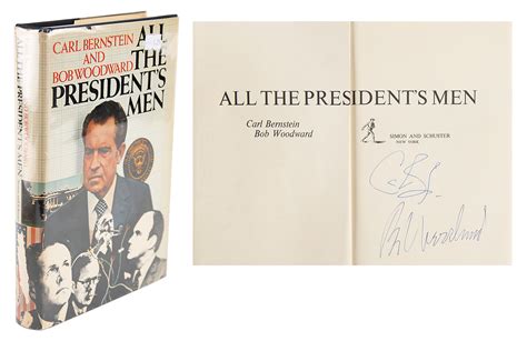 Watergate: Bob Woodward and Carl Bernstein Signed Book | RR Auction