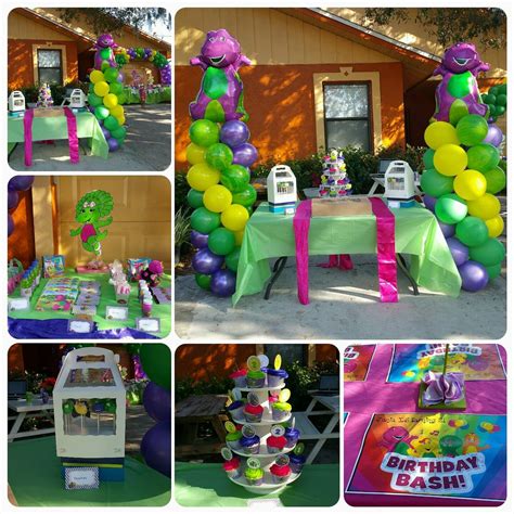 barney Birthday Party Ideas | Photo 1 of 8 | Catch My Party