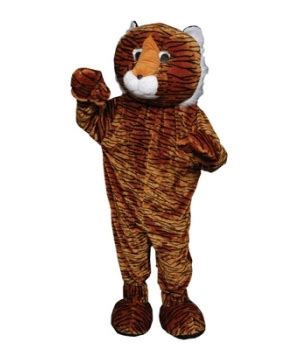 Tiger Mascot Adult Costume - Tiger Costumes