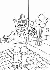 FNAF Animatronic Coloring Pages  Download Or Print For Free sketch template