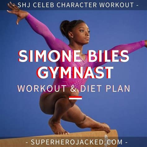 Simone Biles Workout and Diet Plan: Train like an Olympic Gymnast in ...