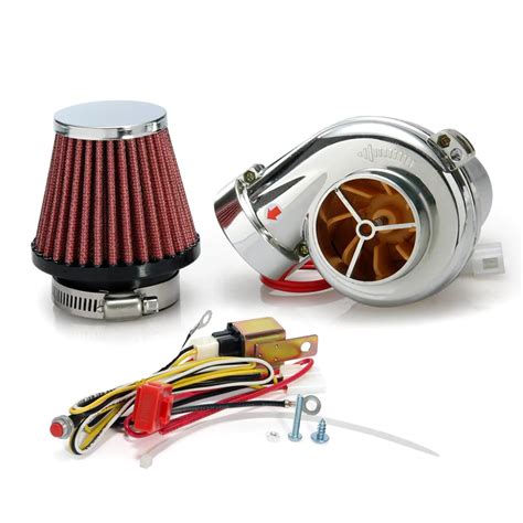 Universal Motorcycle electric turbocharger suite Electric Turbo 500 For ...