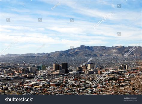 El Paso Skyline Mountain On Mexican Stock Photo 12230269 - Shutterstock