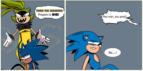 Sonic meets Surge at the worst time by chromedome113 on Newgrounds