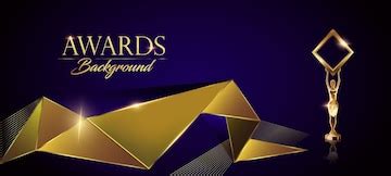 Premium Vector | Purple Golden Awards Background. Royal Awards Graphics ...