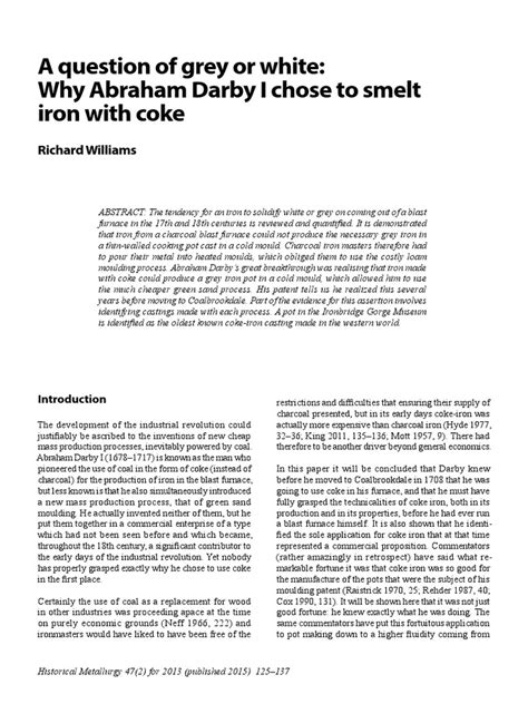 Color Difference Between Cast and White Iron | PDF | Cast Iron | Iron