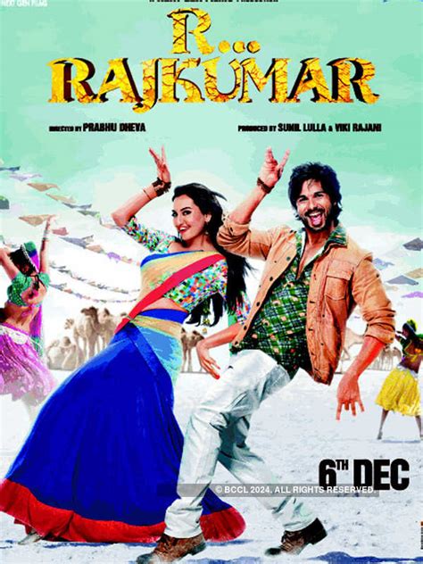 Shahid Kapoor in a still from the Bollywood film R...Rajkumar.