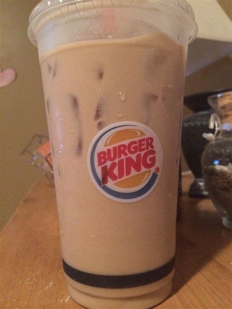 Burger King has the best iced coffees and it's vanilla ️ thanks baby ...