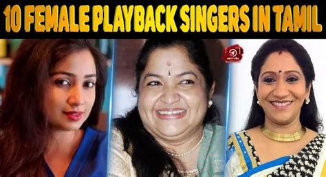 Best And Most Critically Acclaimed Female Singers | Tamil